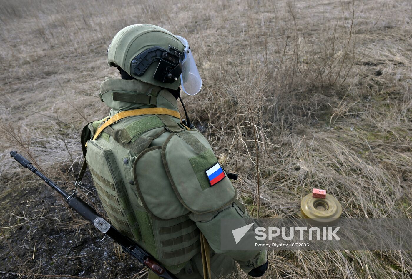 Russia Ukraine Military Operation Sappers