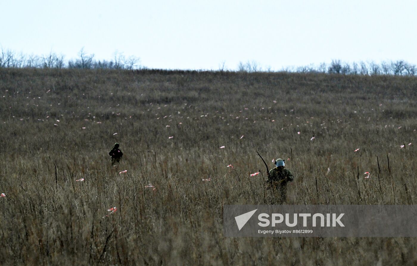 Russia Ukraine Military Operation Sappers