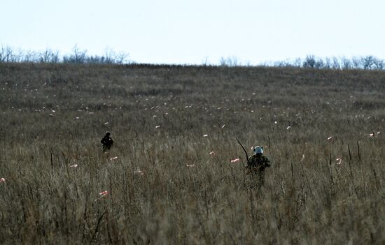 Russia Ukraine Military Operation Sappers