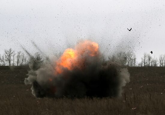 Russia Ukraine Military Operation Sappers