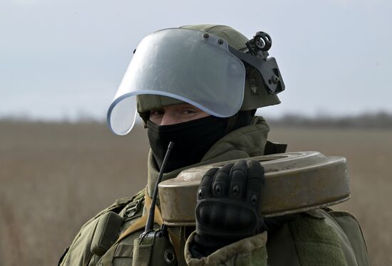 Russia Ukraine Military Operation Sappers