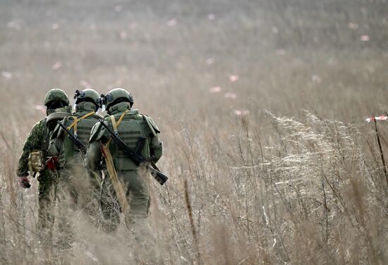 Russia Ukraine Military Operation Sappers