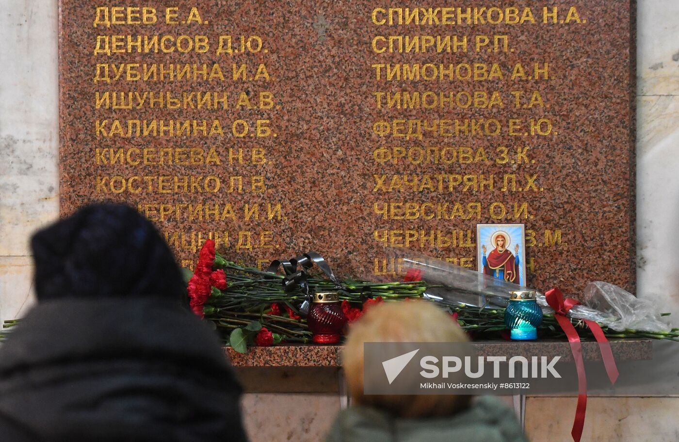 Russia Moscow Metro Blast Attack Anniversary