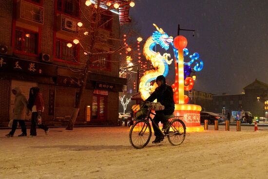 China Lunar New Year Preparations