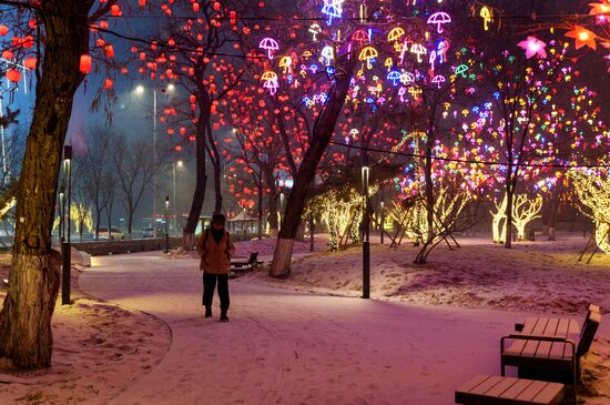 China Lunar New Year Preparations