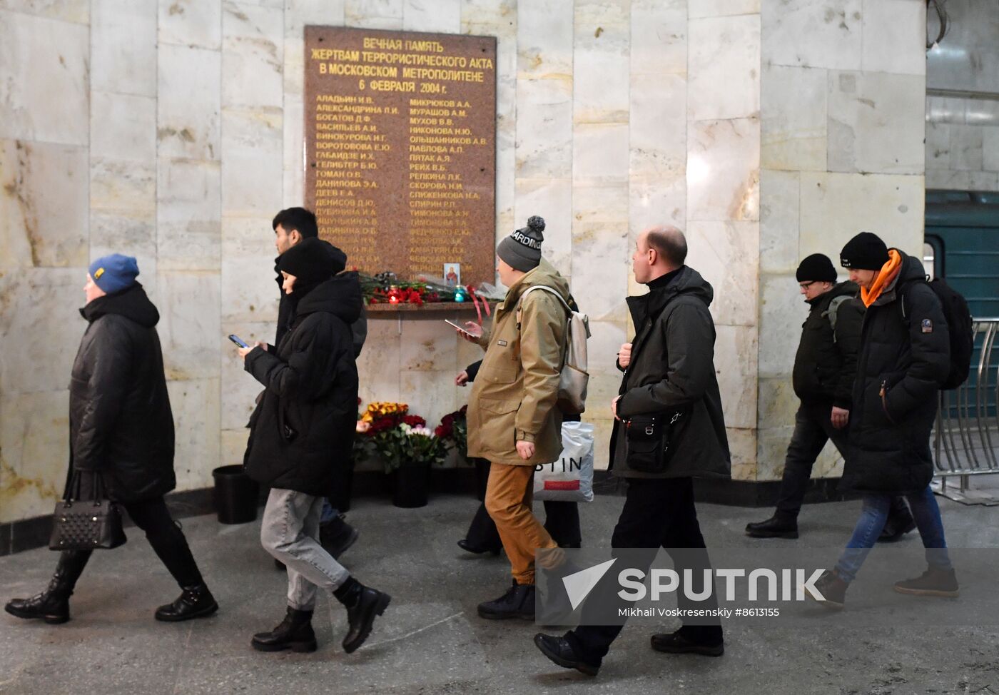 Russia Moscow Metro Blast Attack Anniversary