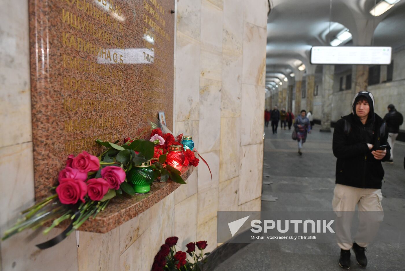 Russia Moscow Metro Blast Attack Anniversary