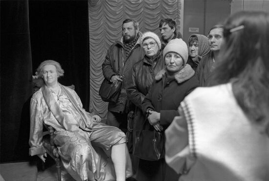 Russian History in Wax Portrait, exhibition of wax figures