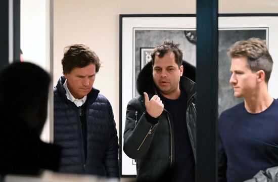 Russia US Journalist Carlson