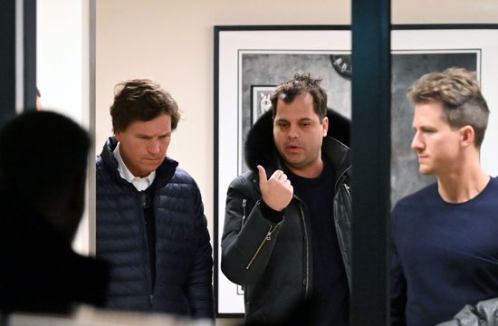 Russia US Journalist Carlson