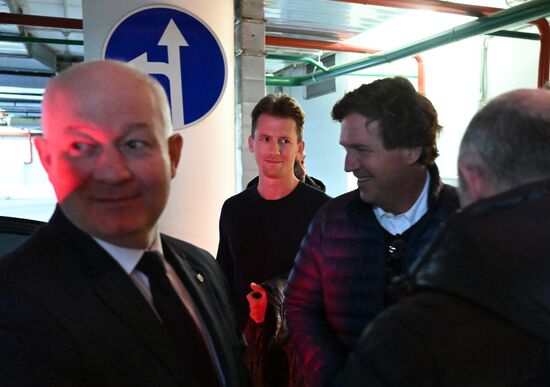 Russia US Journalist Carlson