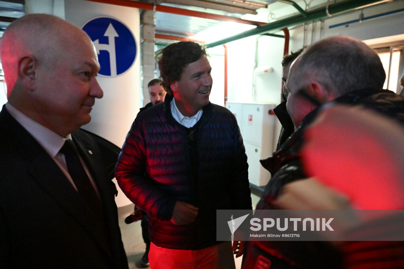 Russia US Journalist Carlson