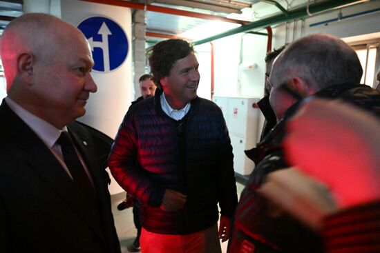 Russia US Journalist Carlson