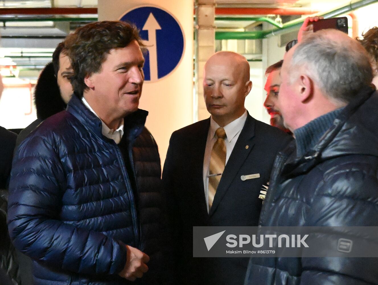 Russia US Journalist Carlson