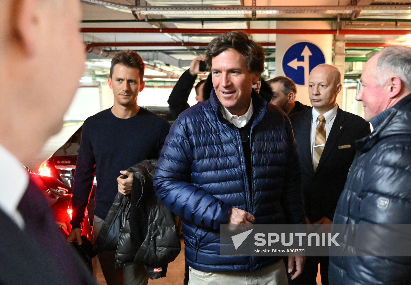 Russia US Journalist Carlson