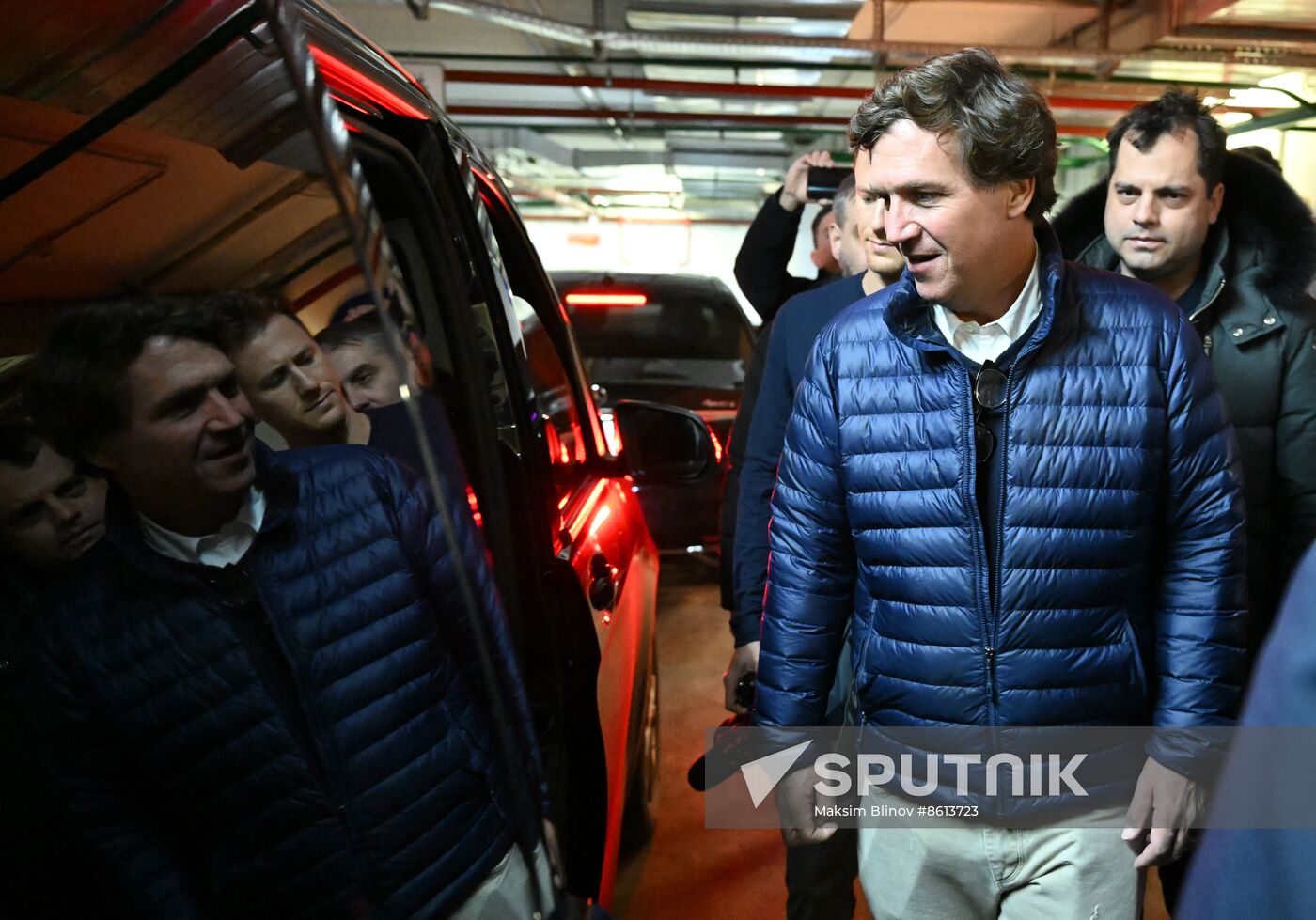 Russia US Journalist Carlson