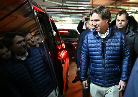 Russia US Journalist Carlson