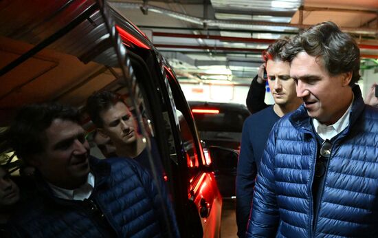 Russia US Journalist Carlson