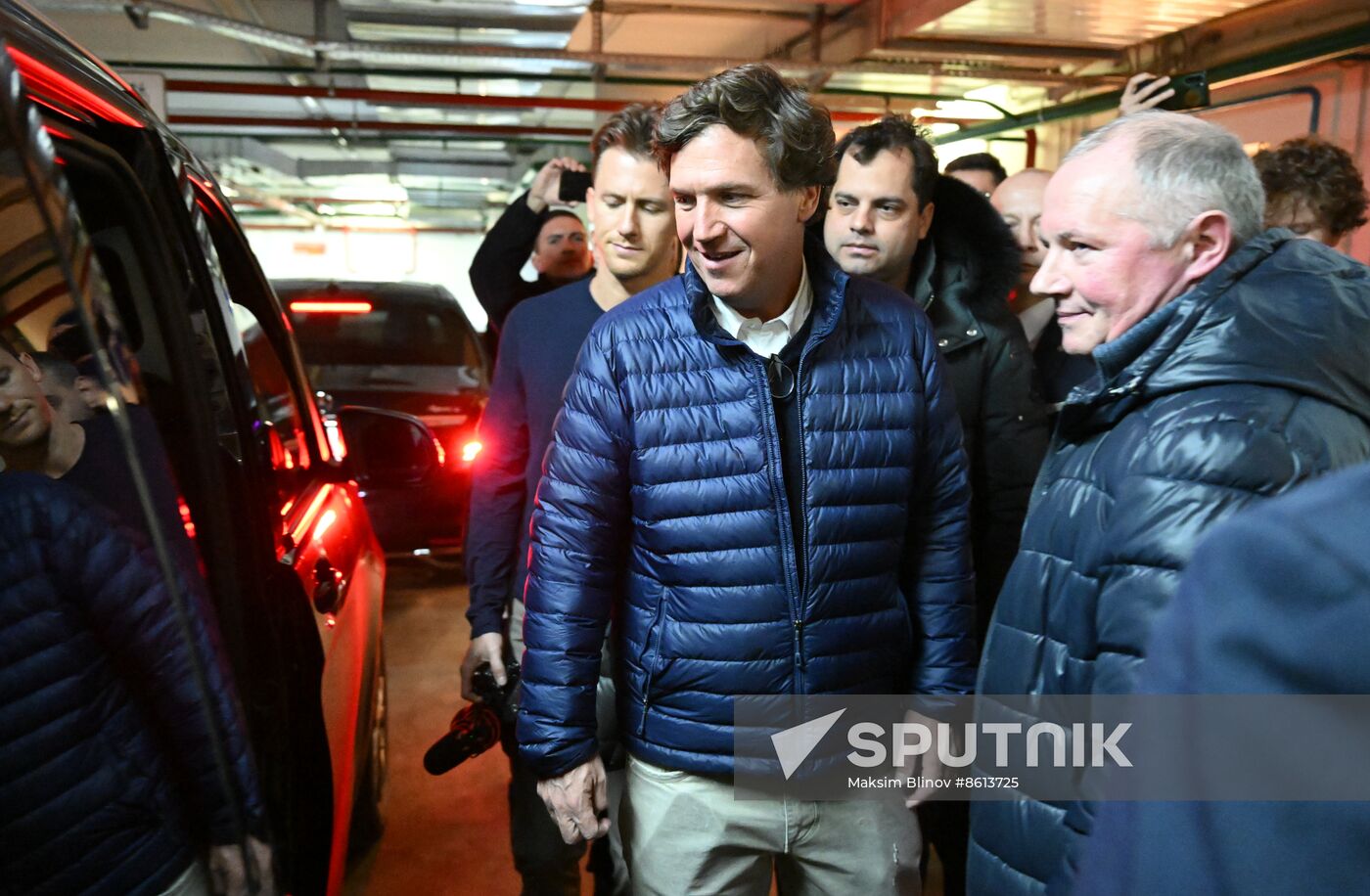 Russia US Journalist Carlson