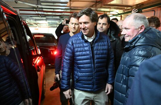 Russia US Journalist Carlson