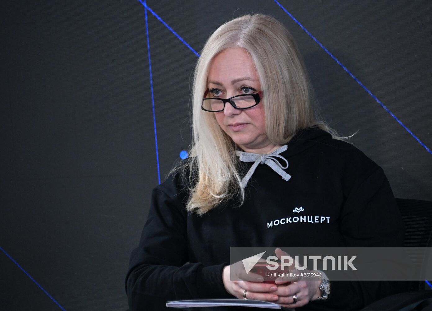 RUSSIA EXPO. Roundtable discussion with Mosconcert management