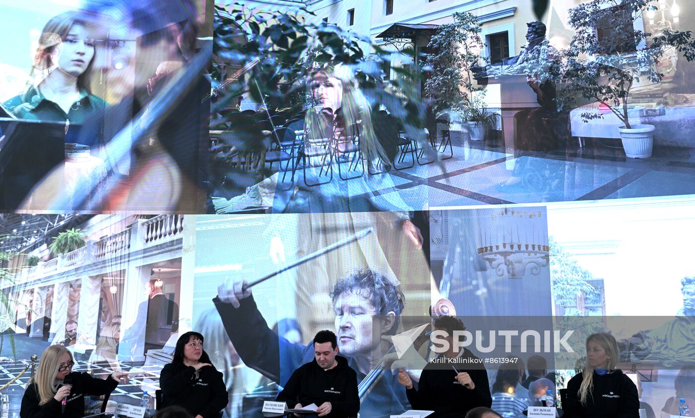 RUSSIA EXPO. Roundtable discussion with Mosconcert management