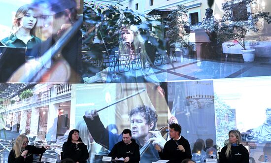 RUSSIA EXPO. Roundtable discussion with Mosconcert management