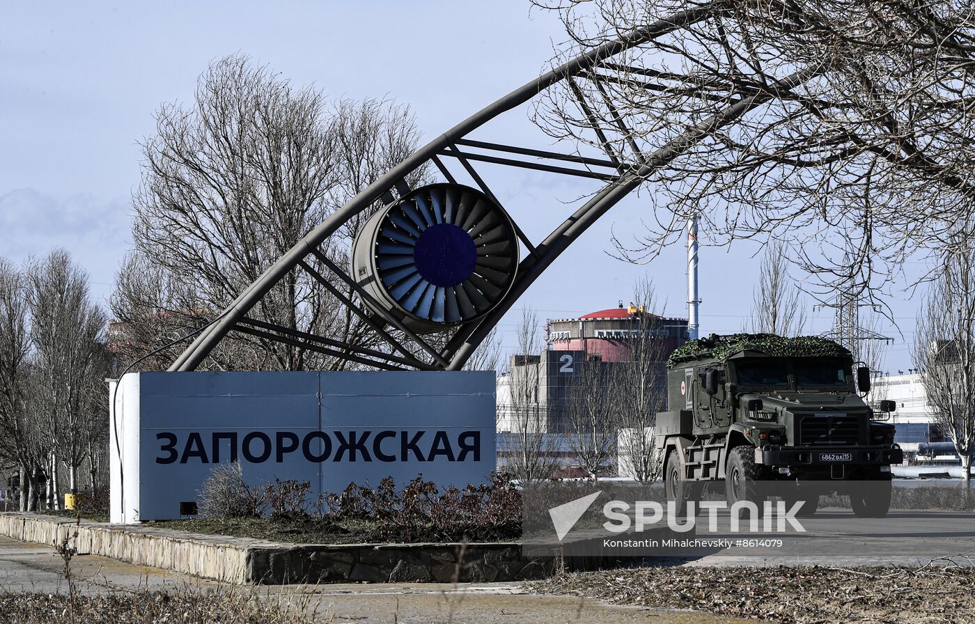 Russia Ukraine Military Operation ZNPP