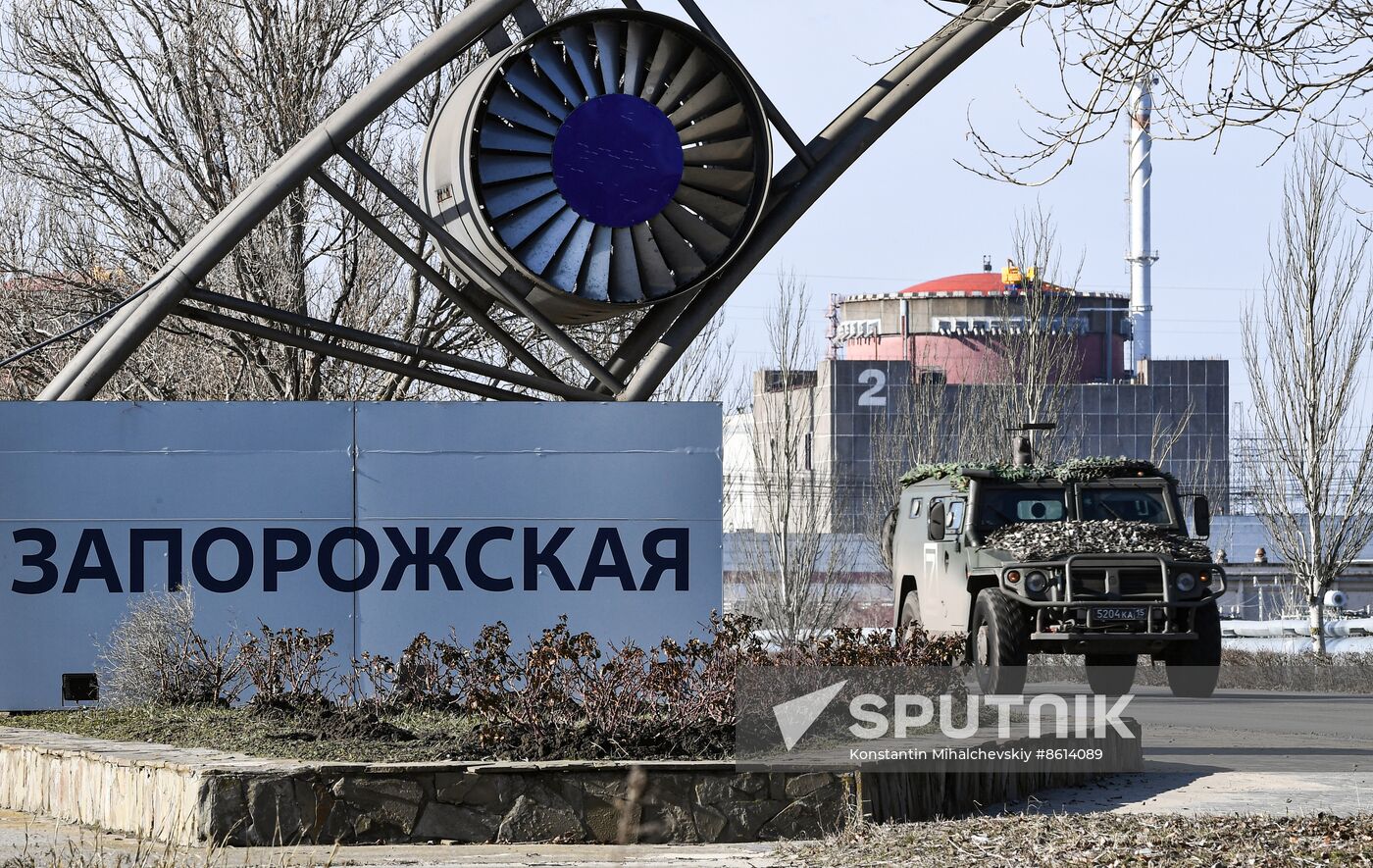 Russia Ukraine Military Operation ZNPP