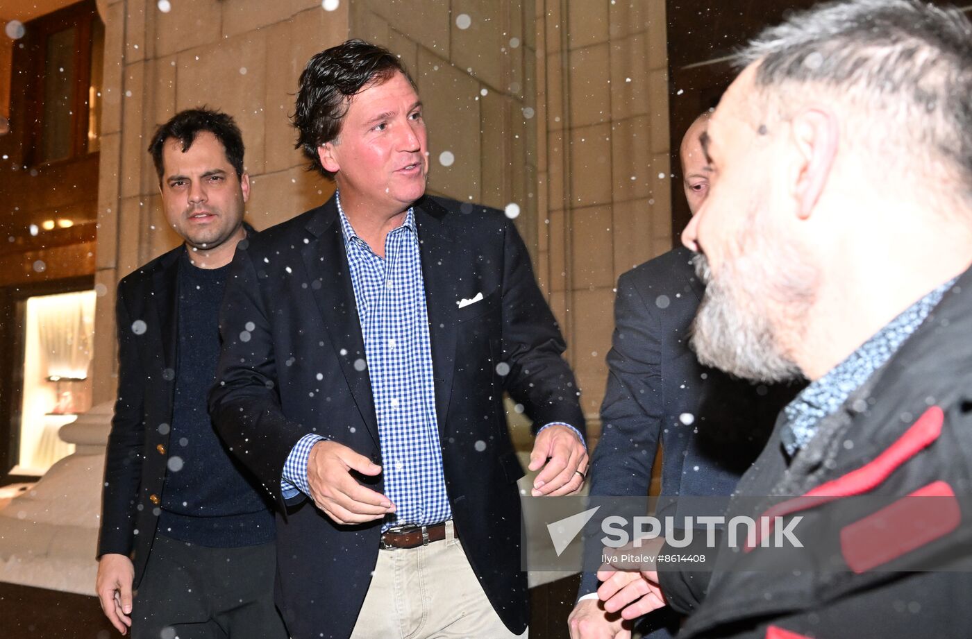 Russia US Journalist Carlson