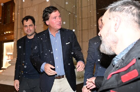 Russia US Journalist Carlson