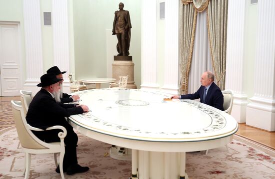 Russia Putin Jewish Leaders