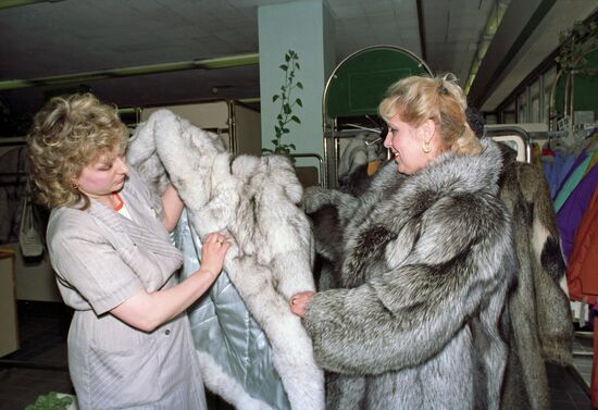 Store of US company Le Monti in Moscow