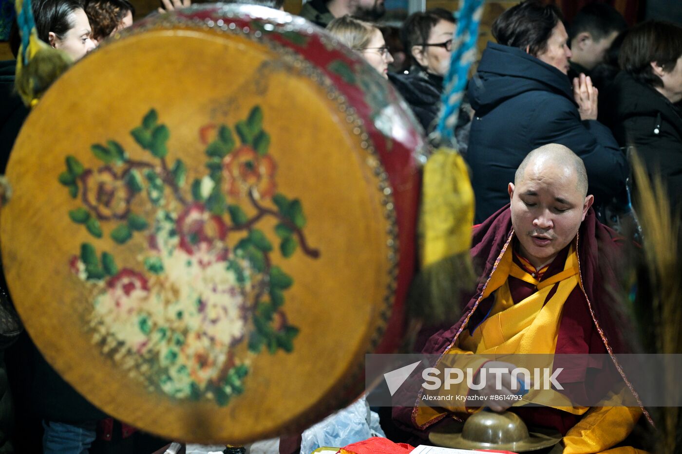 Russia Religion Buddhism Purification Ritual