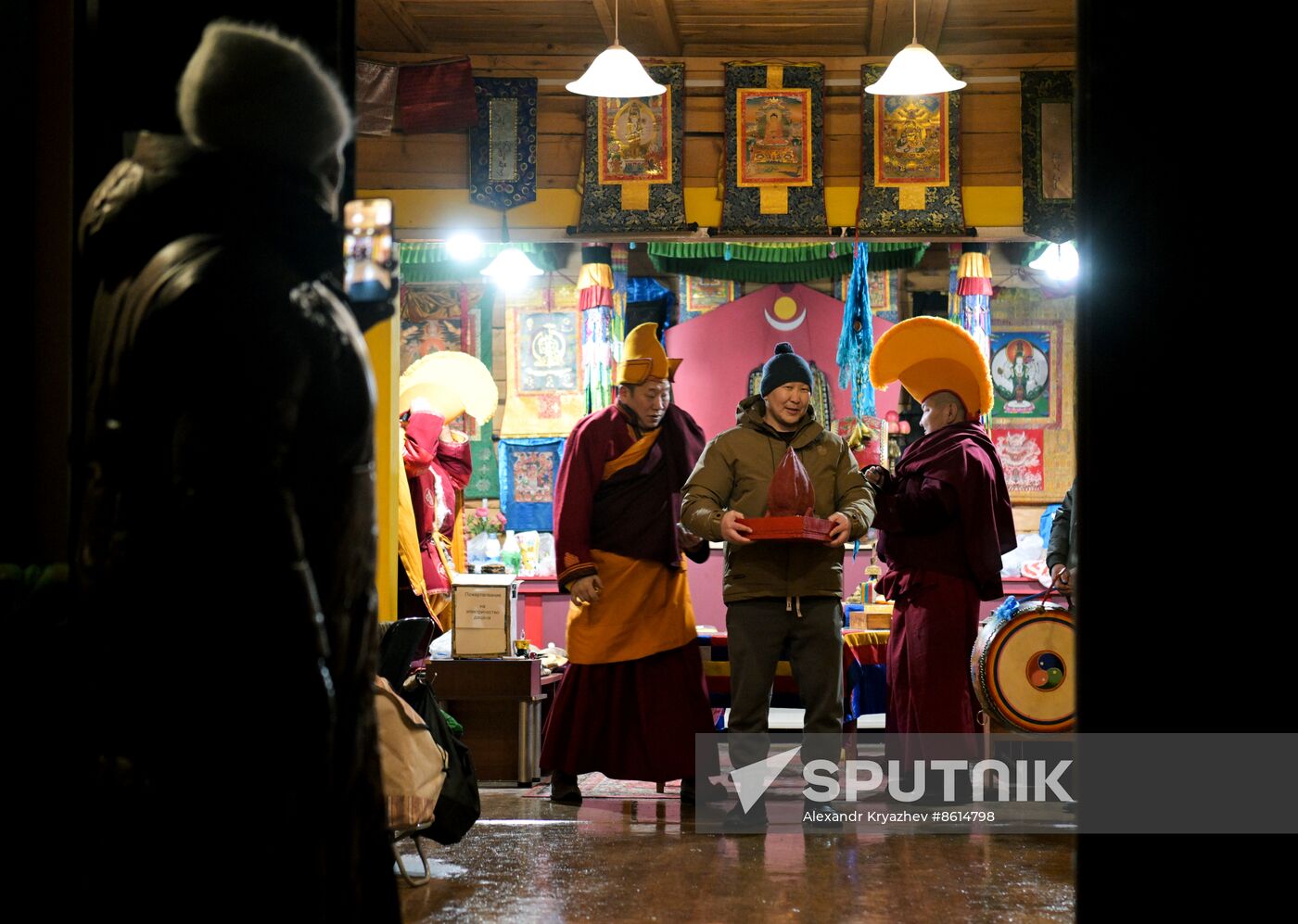 Russia Religion Buddhism Purification Ritual