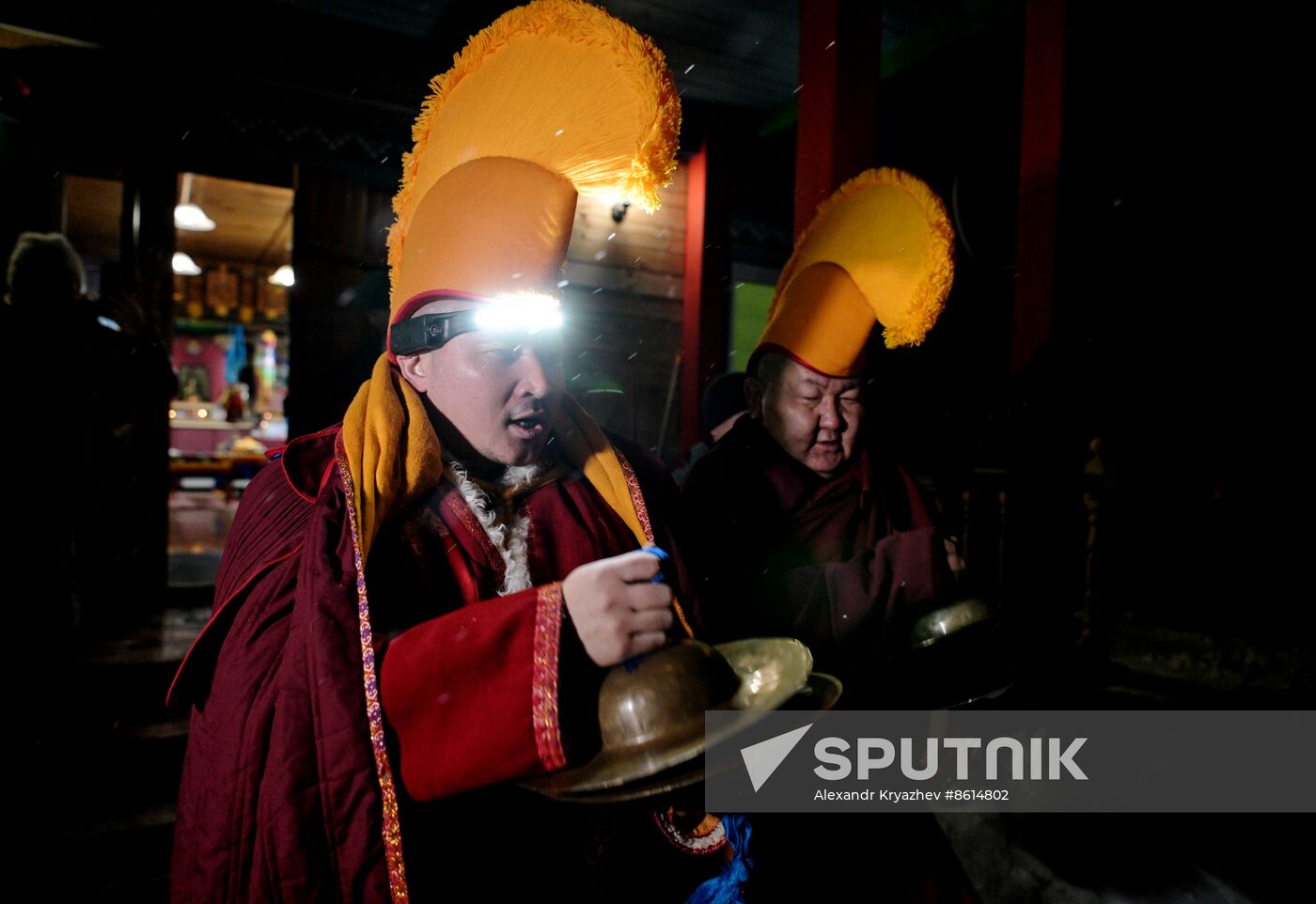 Russia Religion Buddhism Purification Ritual