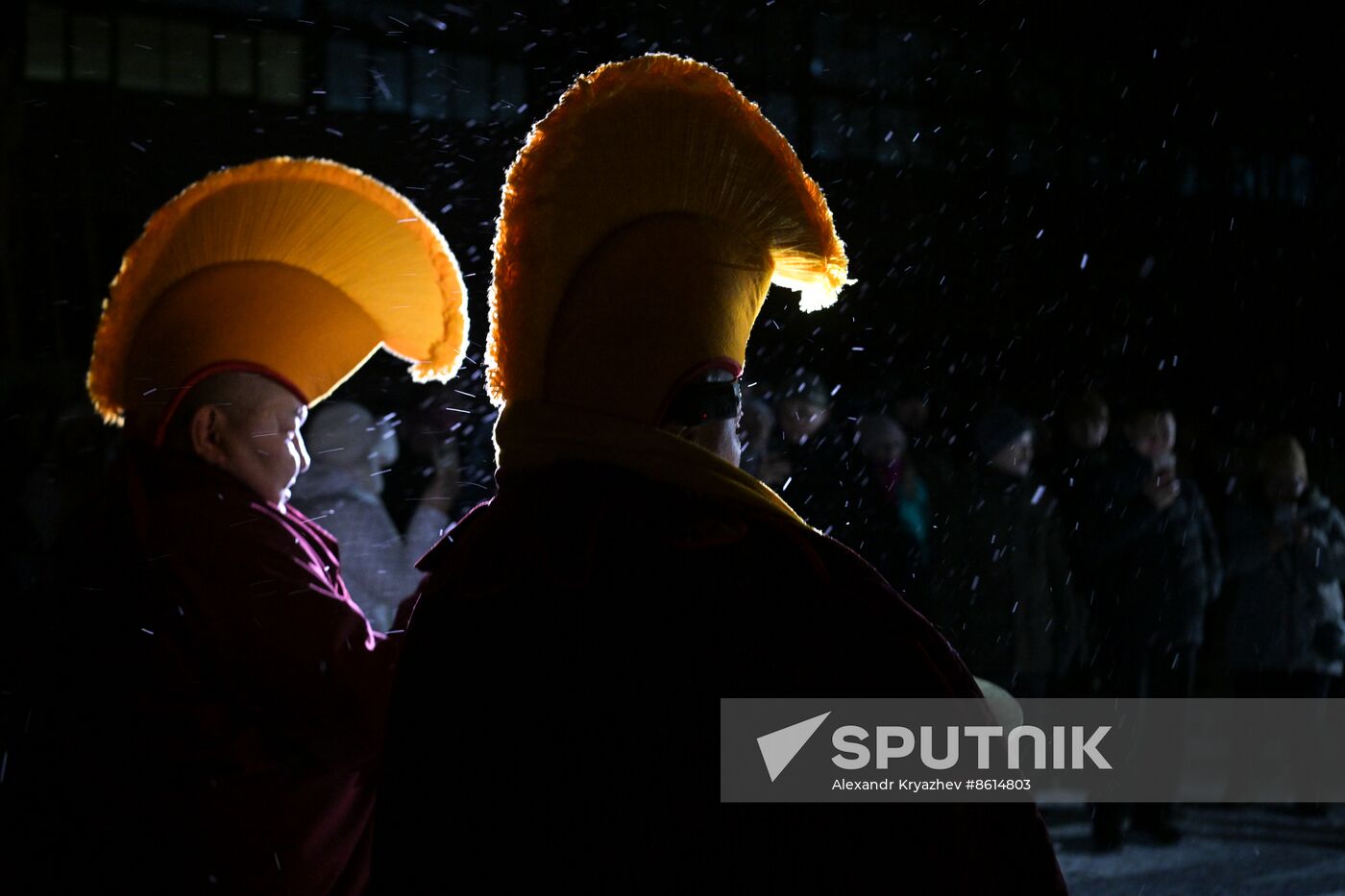 Russia Religion Buddhism Purification Ritual