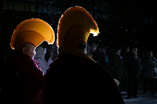 Russia Religion Buddhism Purification Ritual