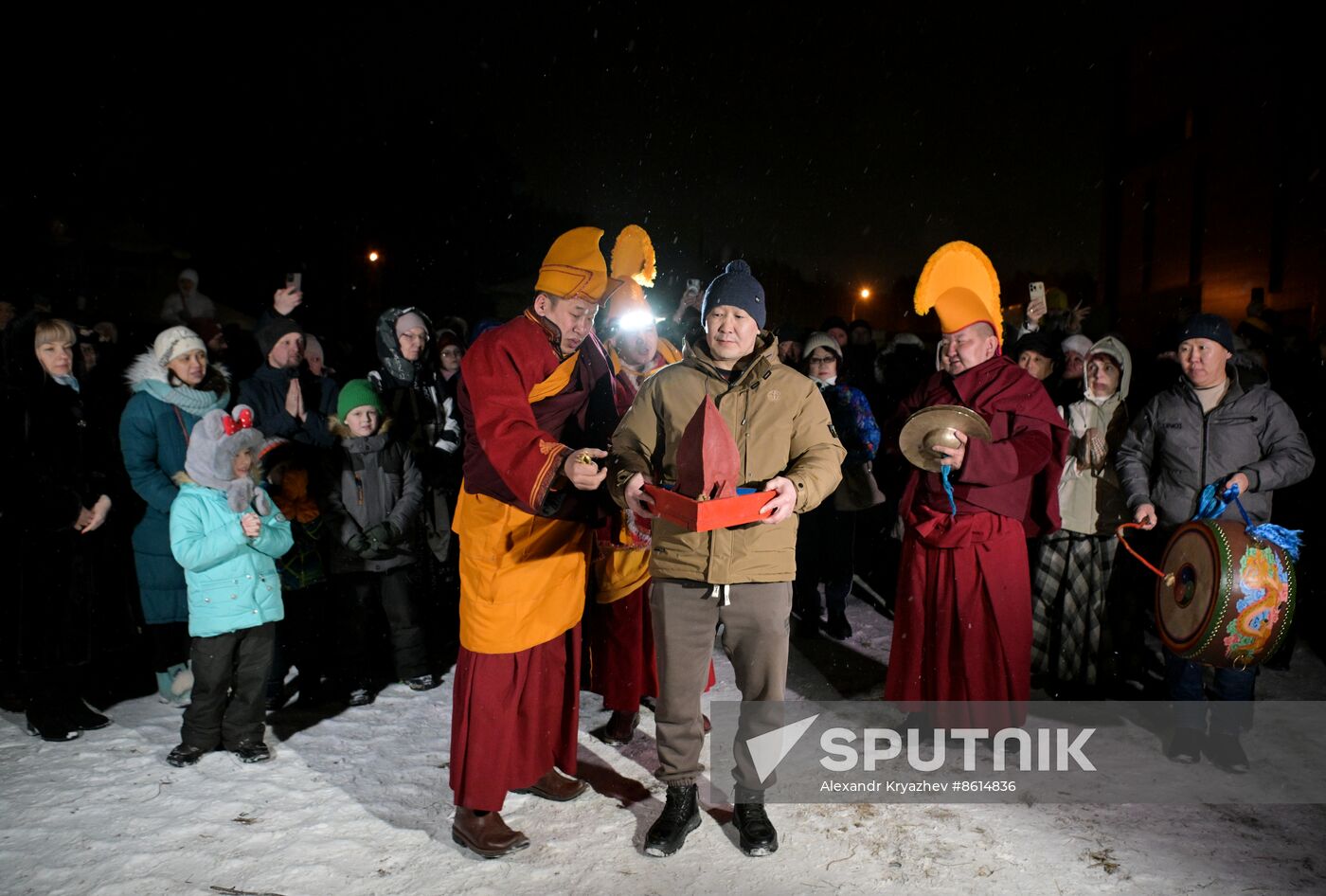 Russia Religion Buddhism Purification Ritual