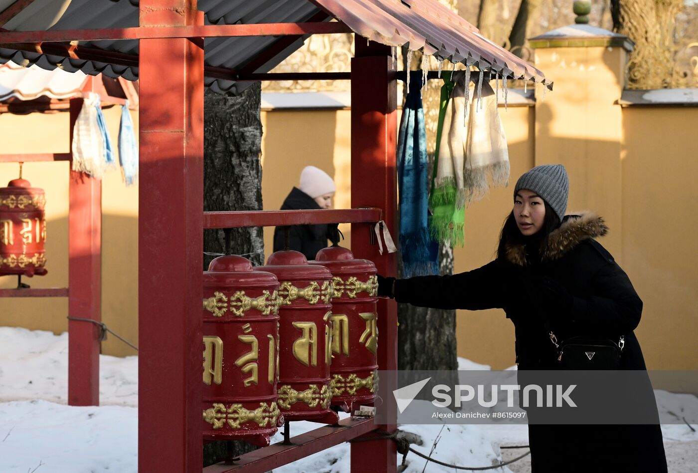 Russia Religion Buddhism Purification Ritual