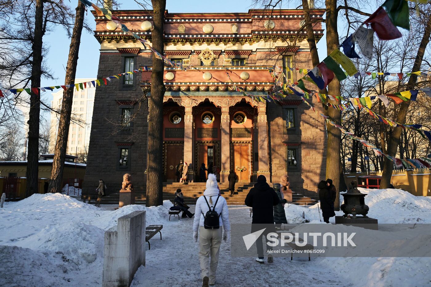 Russia Religion Buddhism Purification Ritual