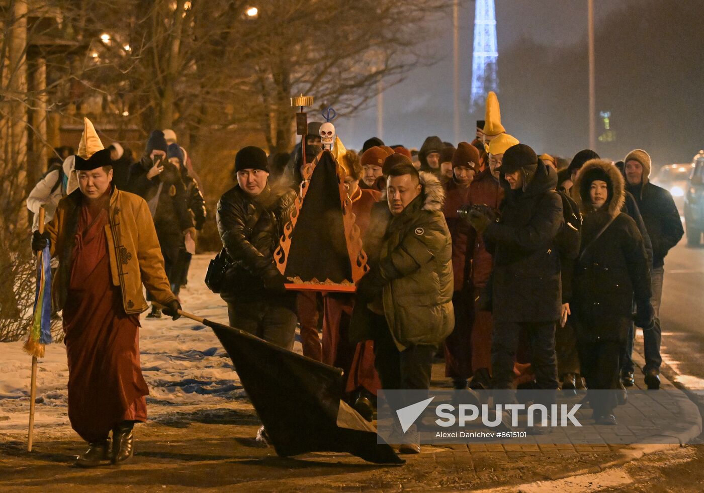 Russia Religion Buddhism Purification Ritual