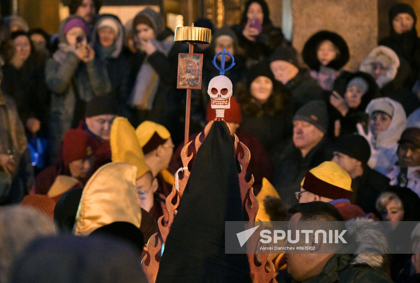 Russia Religion Buddhism Purification Ritual