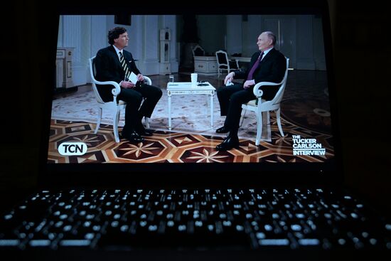 Russia Putin Carlson Interview