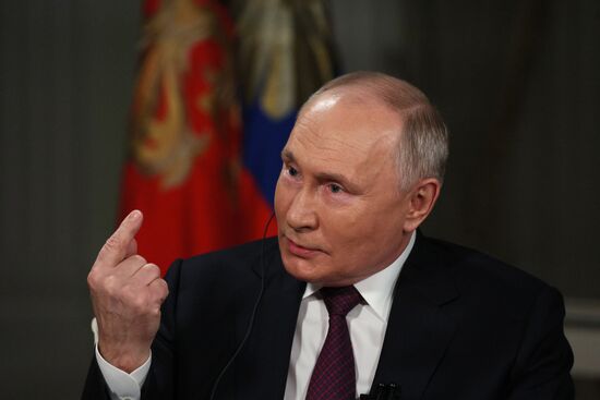 Russia Putin Carlson Interview