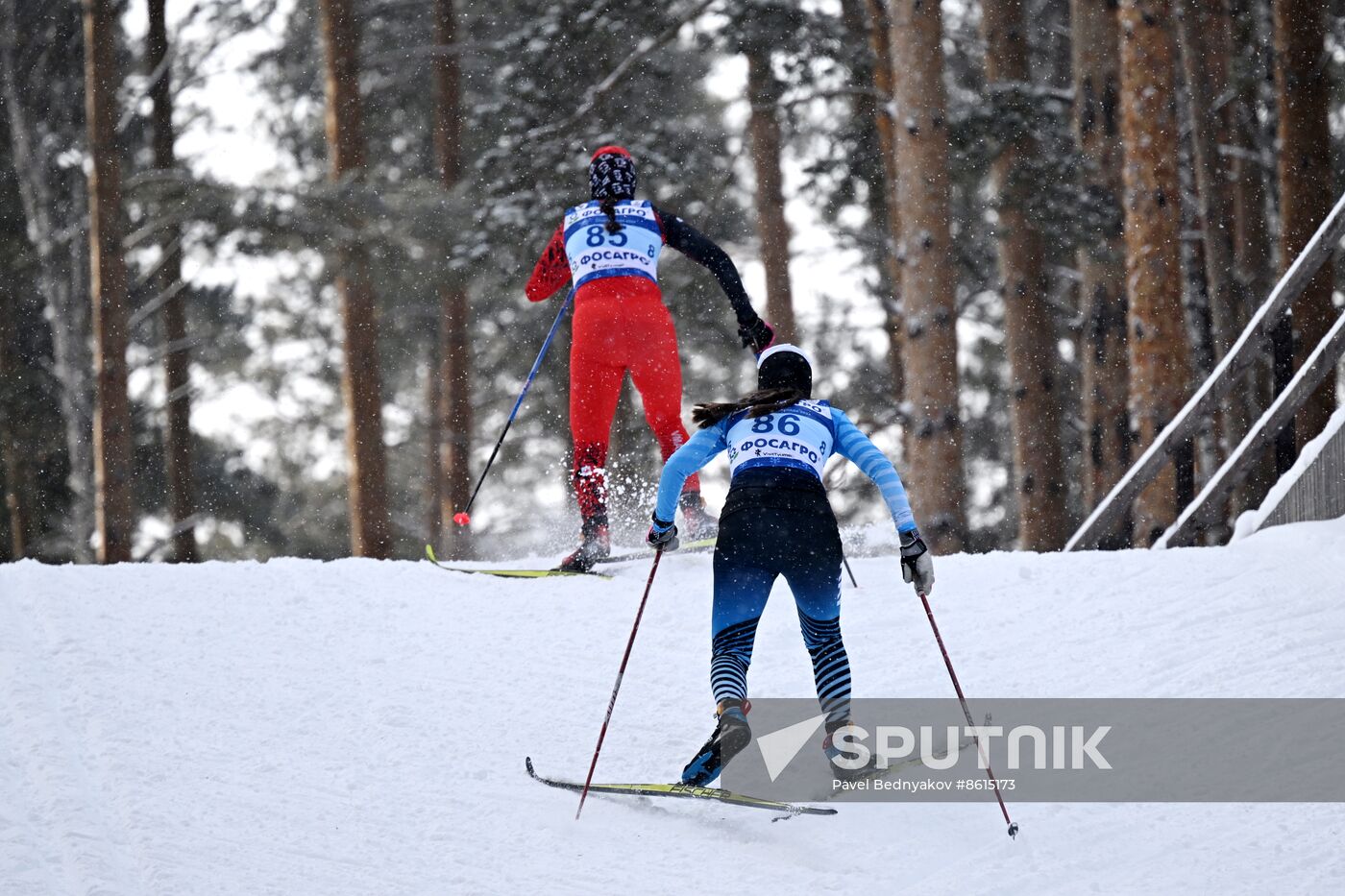 Russia Spartakiad Cross-Country Skiing Women Sprint