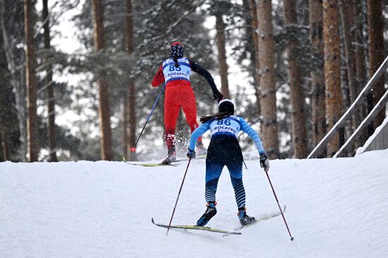 Russia Spartakiad Cross-Country Skiing Women Sprint