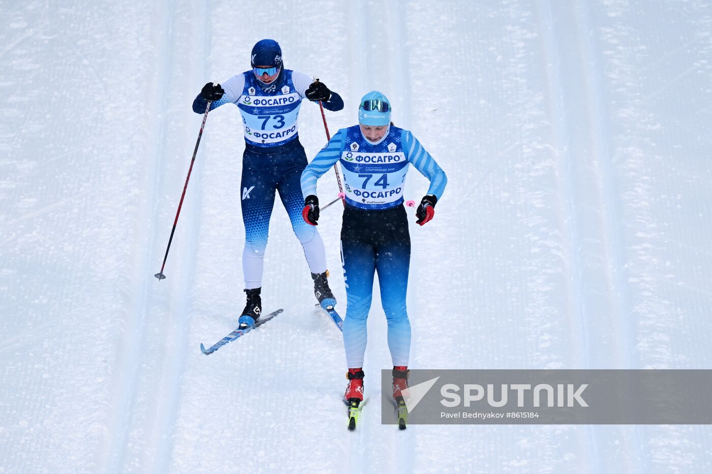 Russia Spartakiad Cross-Country Skiing Women Sprint