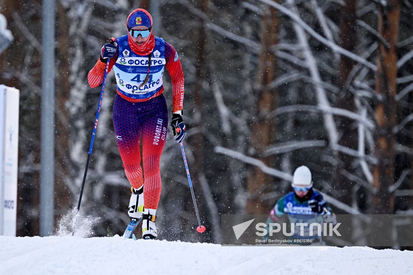 Russia Spartakiad Cross-Country Skiing Women Sprint