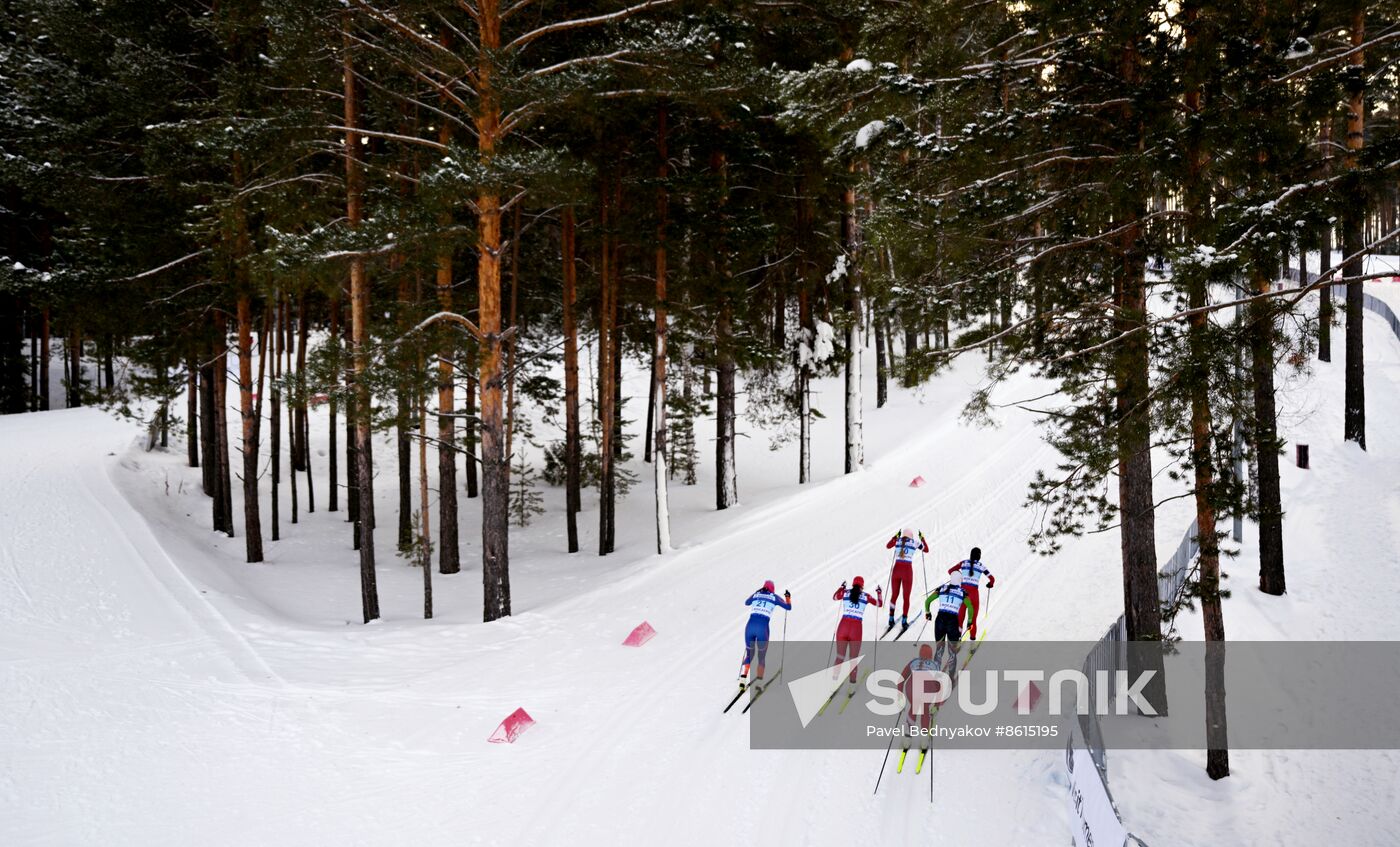 Russia Spartakiad Cross-Country Skiing Women Sprint